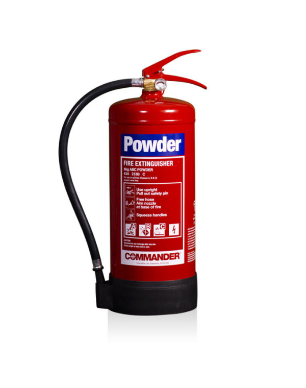 Budget 6kg Dry Powder Fire Extinguisher • Fireology