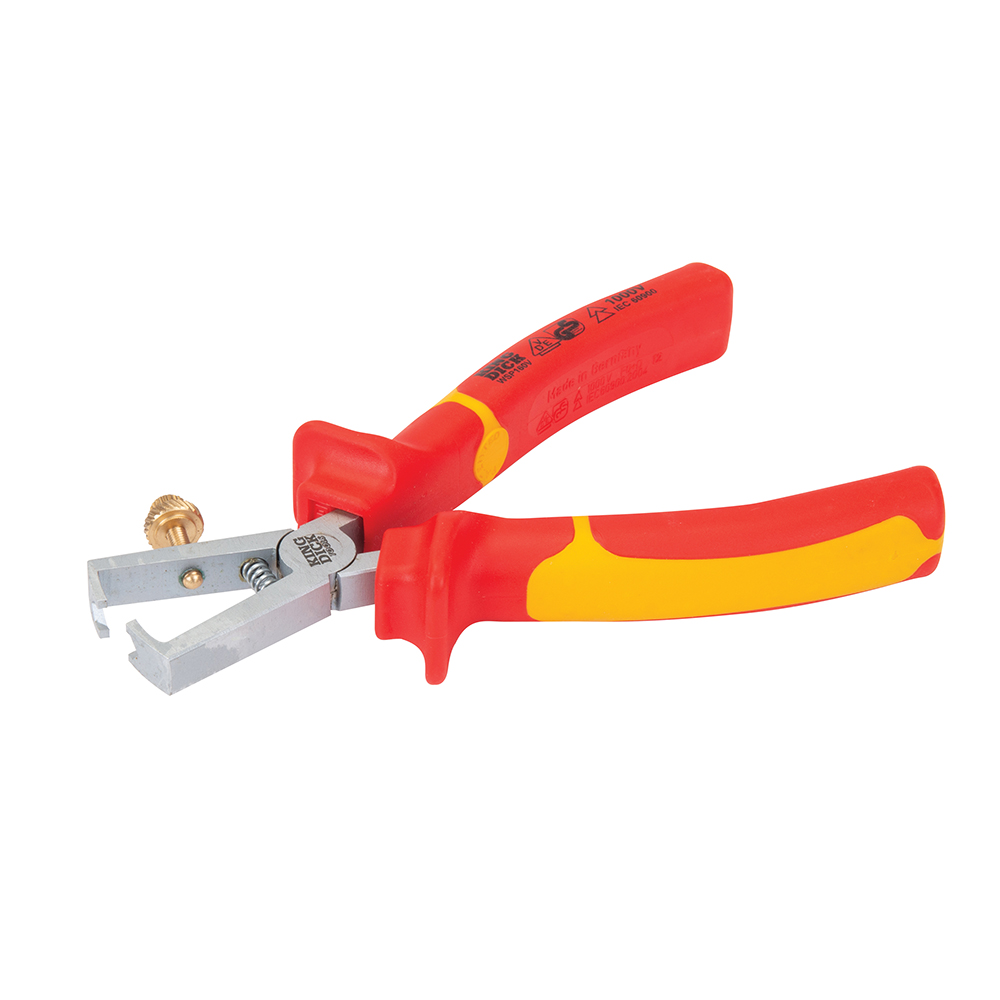 King Dick VDE Wire Stripping Pliers Fireology