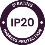 IP20 Rating Badge